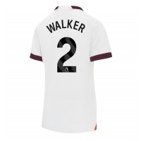 Manchester City Kyle Walker #2 Gostujuci Dres za Ženska 2023-24 Kratak Rukav
